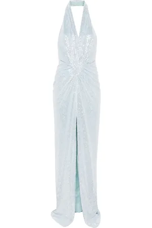 Costarellos Vestido largo con lentejuelas