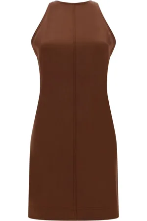 Saint Laurent Vestido corto con espalda cruzada