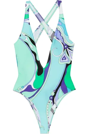 Puccini Bañador con estampado gráfico