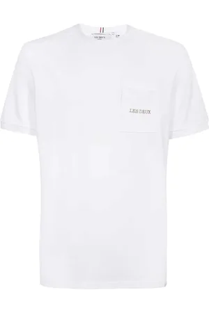 Les Deux Camiseta con logo bordado