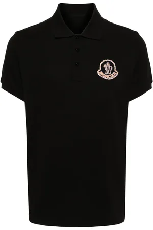 Moncler Polo con logo bordado