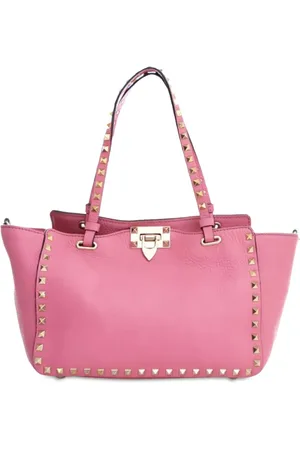 VALENTINO GARAVANI Bolso satchel Rockstud Trapeze pequeño de piel 2000-2017