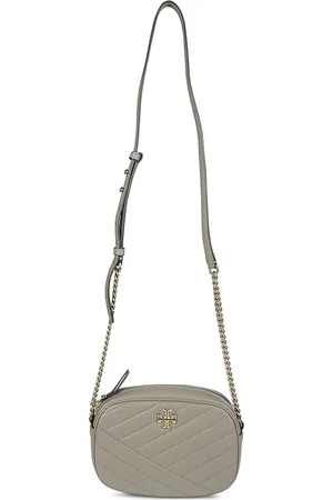 Tory Burch Bandolera de piel acolchada