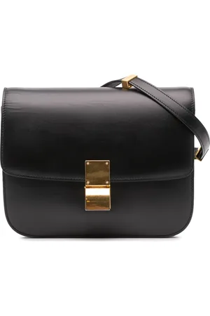 Céline Bandolera Classic Box mediana en piel de becerro 2016