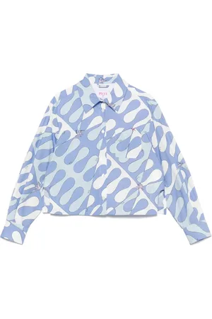 PUCCI Junior Camisa estampada