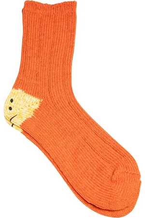 KAPITAL Calcetines Rainbow Happy Heel