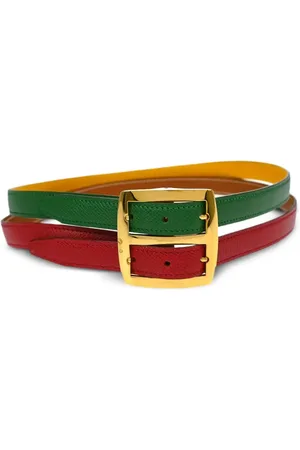 Hermès Cinturón reversible de piel 1991