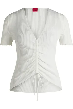 HUGO BOSS Camiseta de canalé
