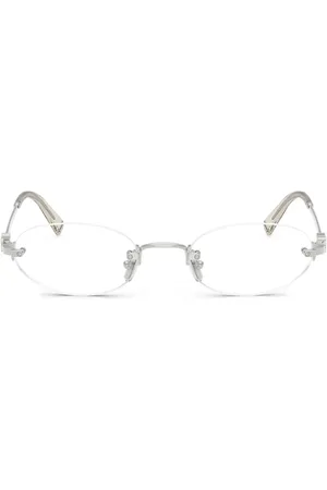 Miu Miu Gafas con placa del logo