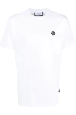 Philipp Plein Camiseta con parche del logo
