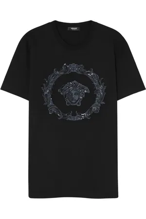 VERSACE Camiseta con logo Medusa Cartouche