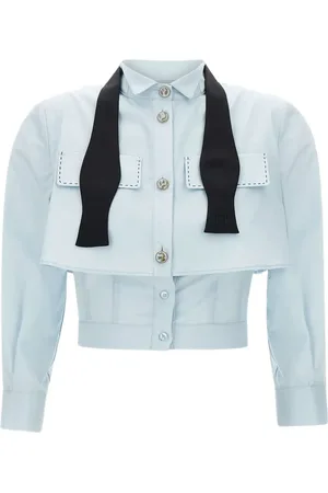 Elisabetta Franchi Camisa de algodón