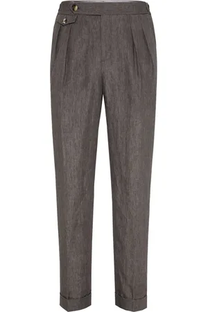 Brunello Cucinelli Pantalones de vestir con pinzas