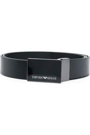 Emporio Armani Cinturón con hebilla del logo