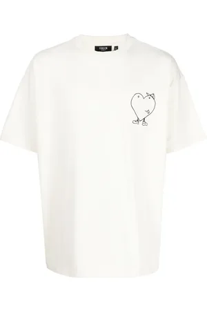 FIVE CM Camiseta con corazón estampado