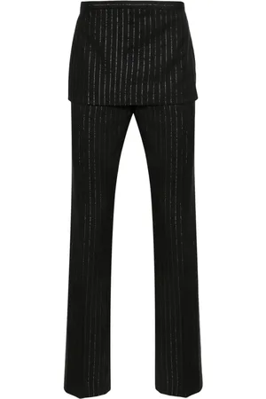 Acne Studios Pantalones a rayas diplomáticas