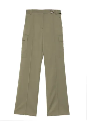 BARBARA BUI Pantalones cargo estilo gabardina