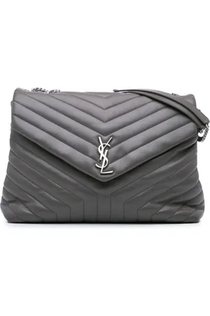 Saint Laurent Bolso de hombro LouLou grande de piel con monograma 2017