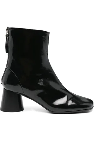 HALMANERA Botas de piel con tacón de 60 mm