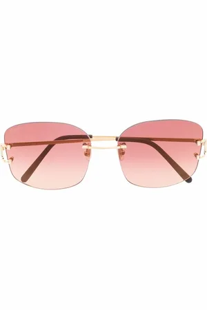 Cartier Gafas de sol con montura al aire