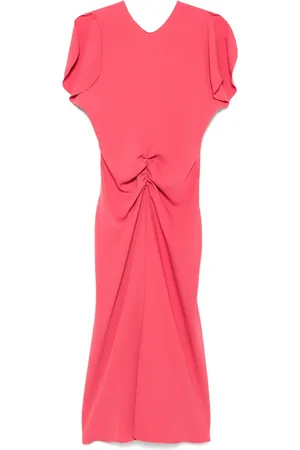 CENERE GB Vestido midi acampanado