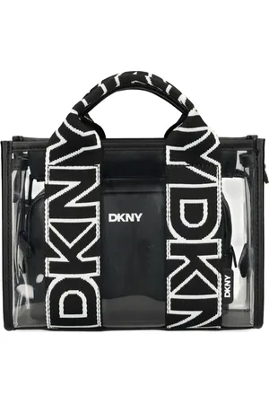 DKNY Bolso shopper con logo en jacquard