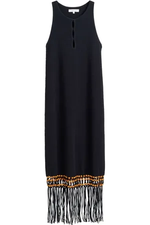 Chinti & Parker Vestido con cuentas de x Laura Whitmore