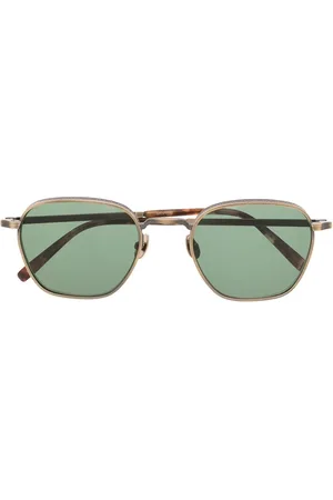 MATSUDA Gafas con montura cuadrada y logo grabado