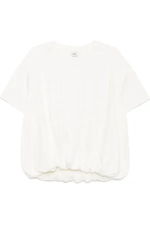 GOEN.J Top de algodón de manga corta