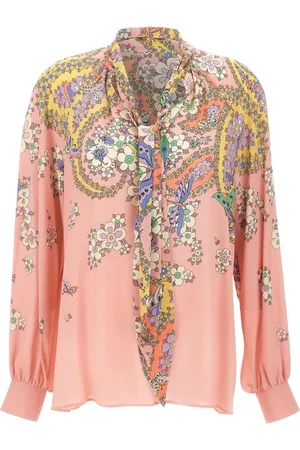 Etro Camisa con estampado de cachemira