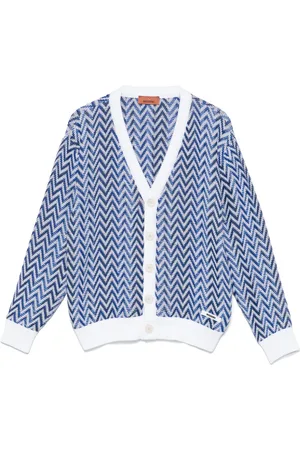Missoni Cárdigan con motivo en zigzag