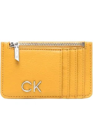 Calvin Klein Tarjetero con letras del logo