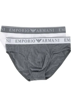 Emporio Armani Pack de 2 bóxeres con logo en la cinturilla