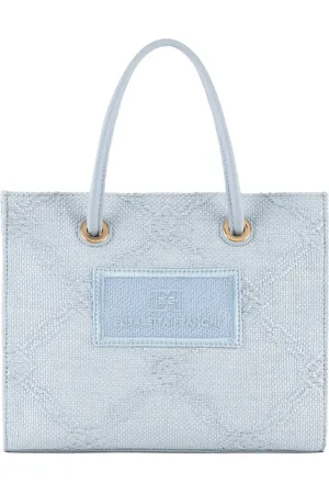 Elisabetta Franchi Bolso shopper con logo en jacquard