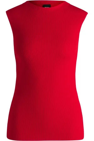 HUGO BOSS Top de canalé