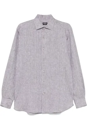 Ermenegildo Zegna Camisa Oasi Lino