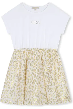 Michael Kors Vestido con estampado de leopardo