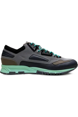 Lanvin Zapatillas de running Reflective Grey/Navy Blue