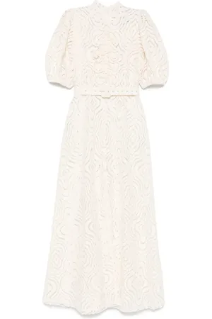MOOS Vestido largo Puff Majesty