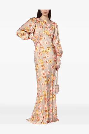 By Malina Vestido de fiesta con estampado floral