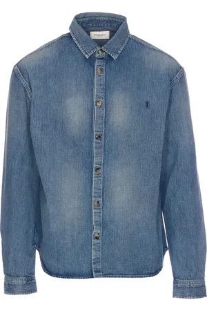 Saint Laurent Camisa vaquera
