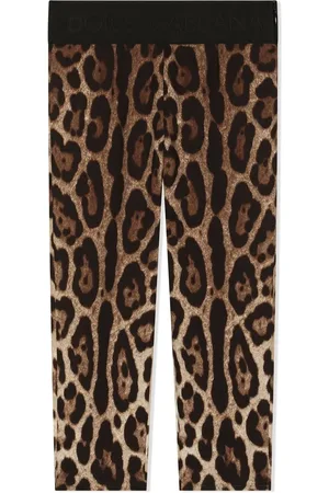Dolce & Gabbana Leggins con estampado de leopardo