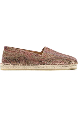 Etro Alpargatas con estampado de cachemira