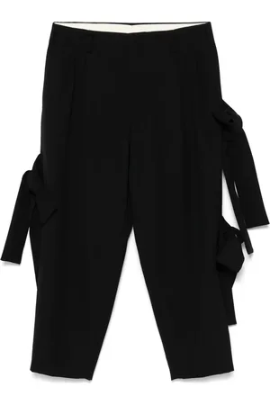 Comme des Garçons Pantalones con detalle de nudo