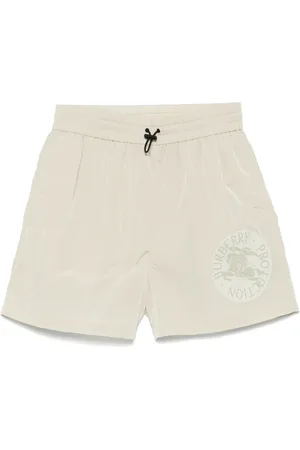 Burberry Bermudas con logo estampado