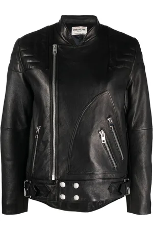 Zadig & Voltaire Chaqueta biker con cremallera en el pecho