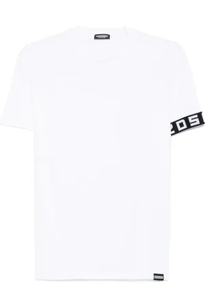 Dsquared2 Camiseta con logo en jacquard