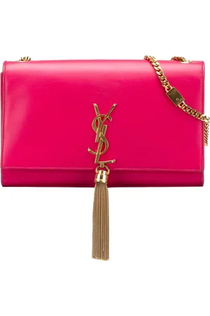 Saint Laurent Bandolera Kate Tassel mediana con monograma clásico en piel de becerro suave 2015