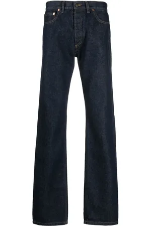 Maison Margiela Vaqueros rectos de talle medio