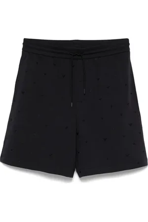 Emporio Armani Bermudas con logo en jacquard